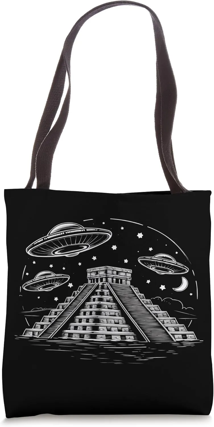 Chichen Itza Maya Civilization Mayan Pyramid Mexico Tote Bag
