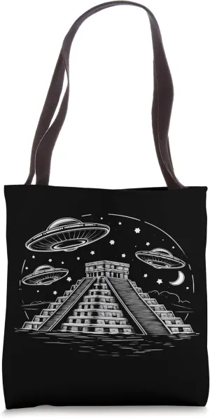 Chichen Itza Maya Civilization Mayan Pyramid Mexico Tote Bag