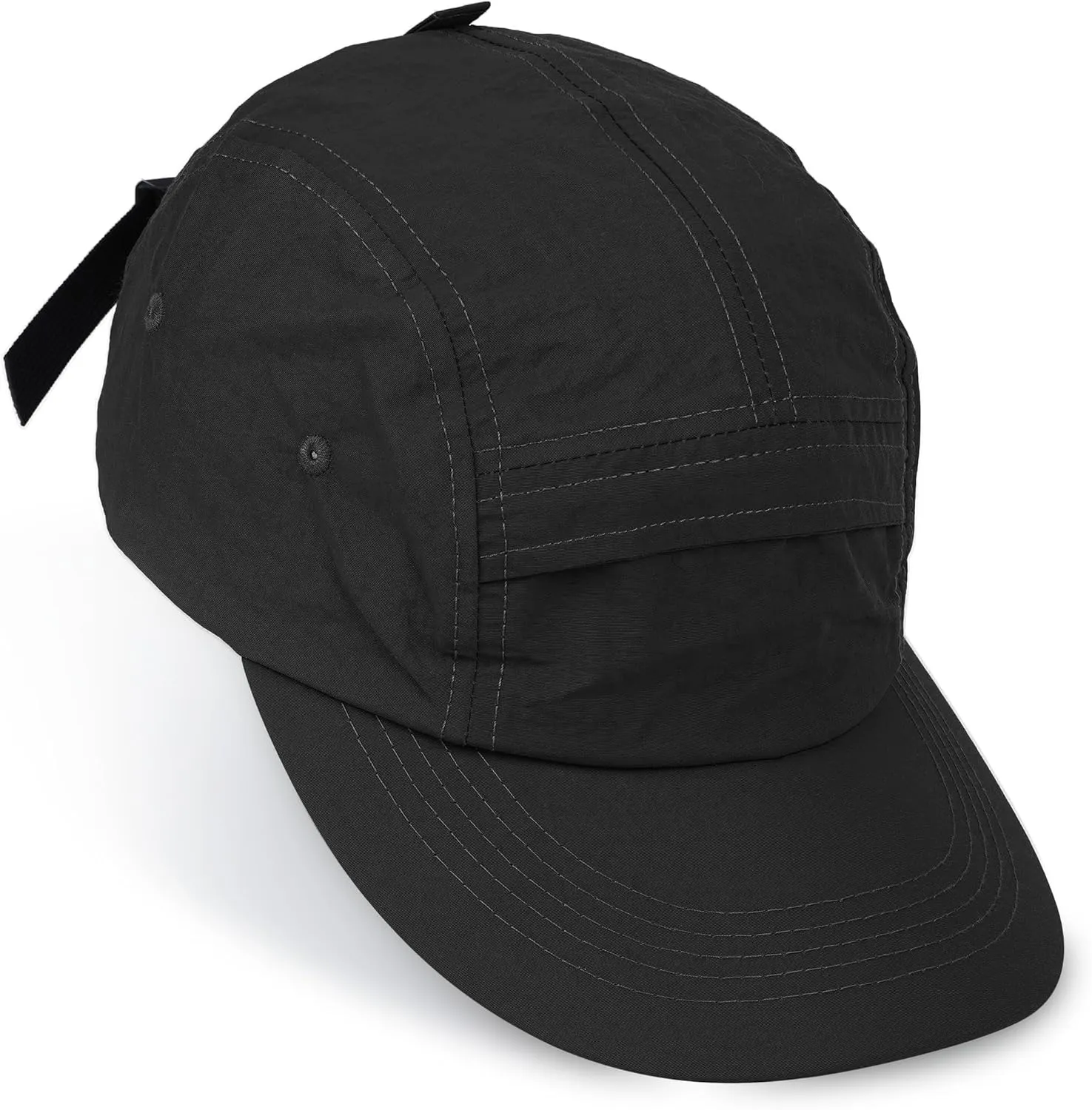 CLAPE 5 Panel Hat for Men, Curved Brim UPF50  Sun Hats Quick Dry Outdoor Sports Running Hat Baseball Cap