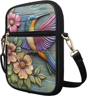 COEQINE Womens Messenger Bag with Zipper Leather Messenger Purse for Woman Crossbody Purse with Adjustable Strap Handbag