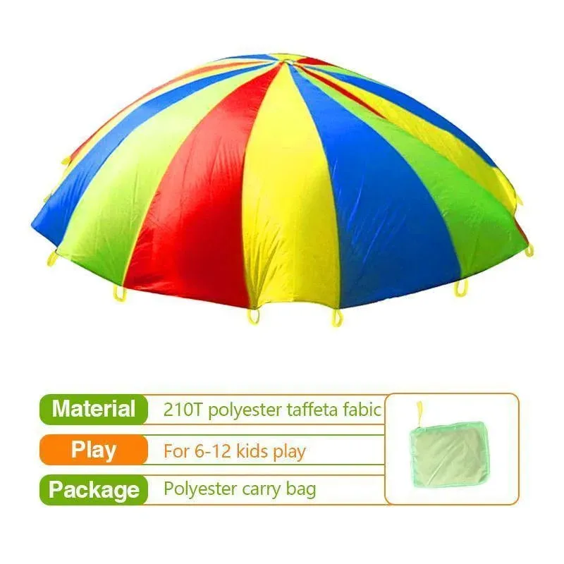 ColorChute - Play Parachute for Children Collaboration & Group Activities