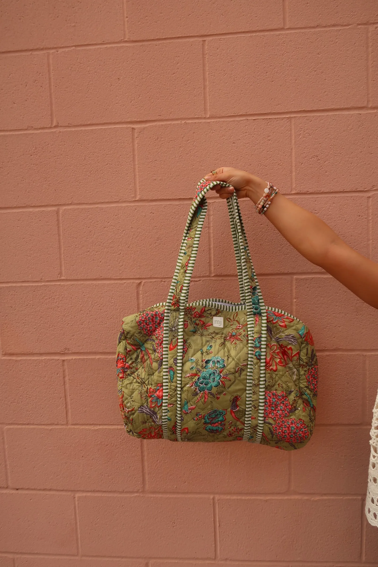 Connie Quilted Weekender Duffle