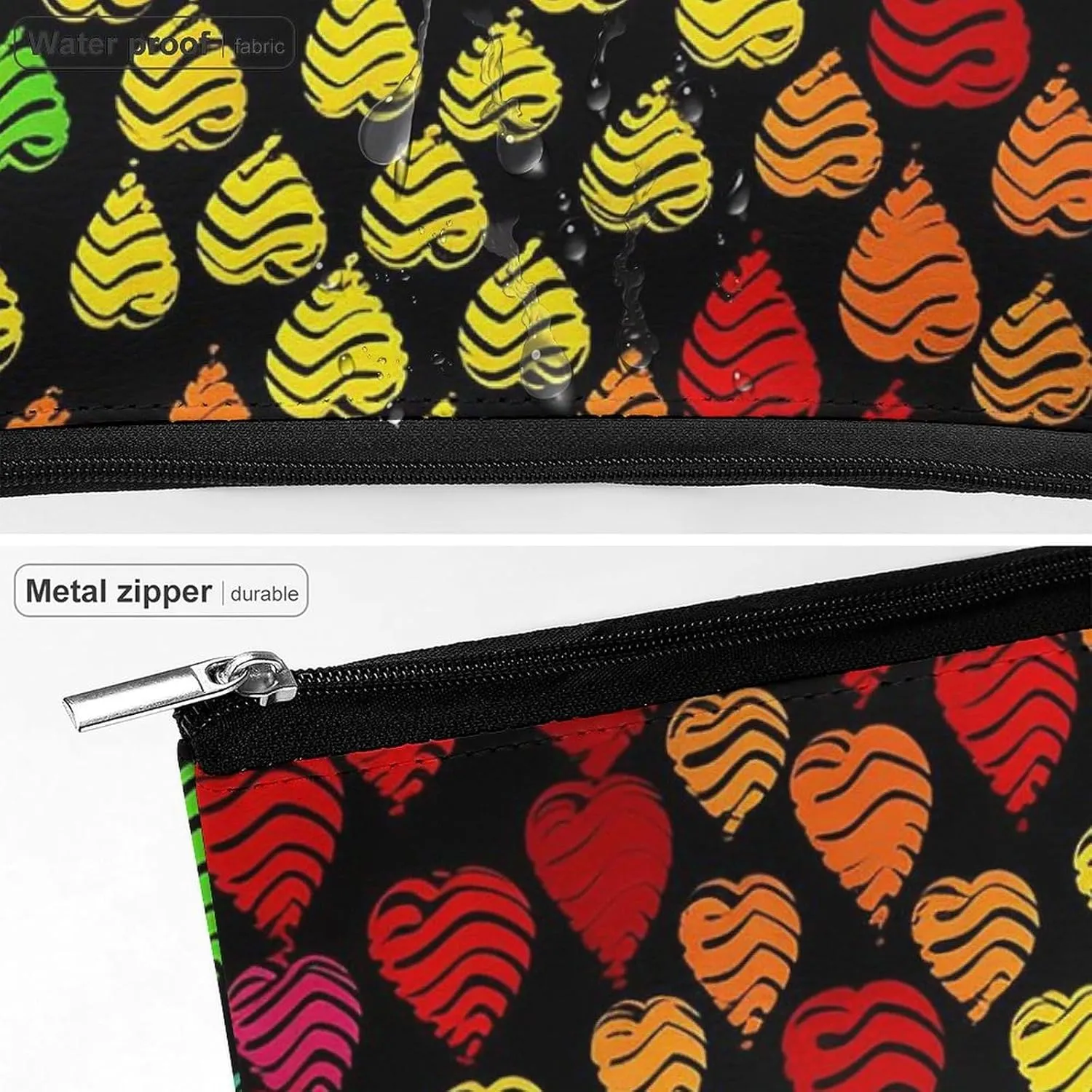 Cosmetic Bag Makeup Bags for Women Portable Makeup Bag Gay Pride Rainbow Makeup Case Travel Toiletry Bag for Travel Accessories