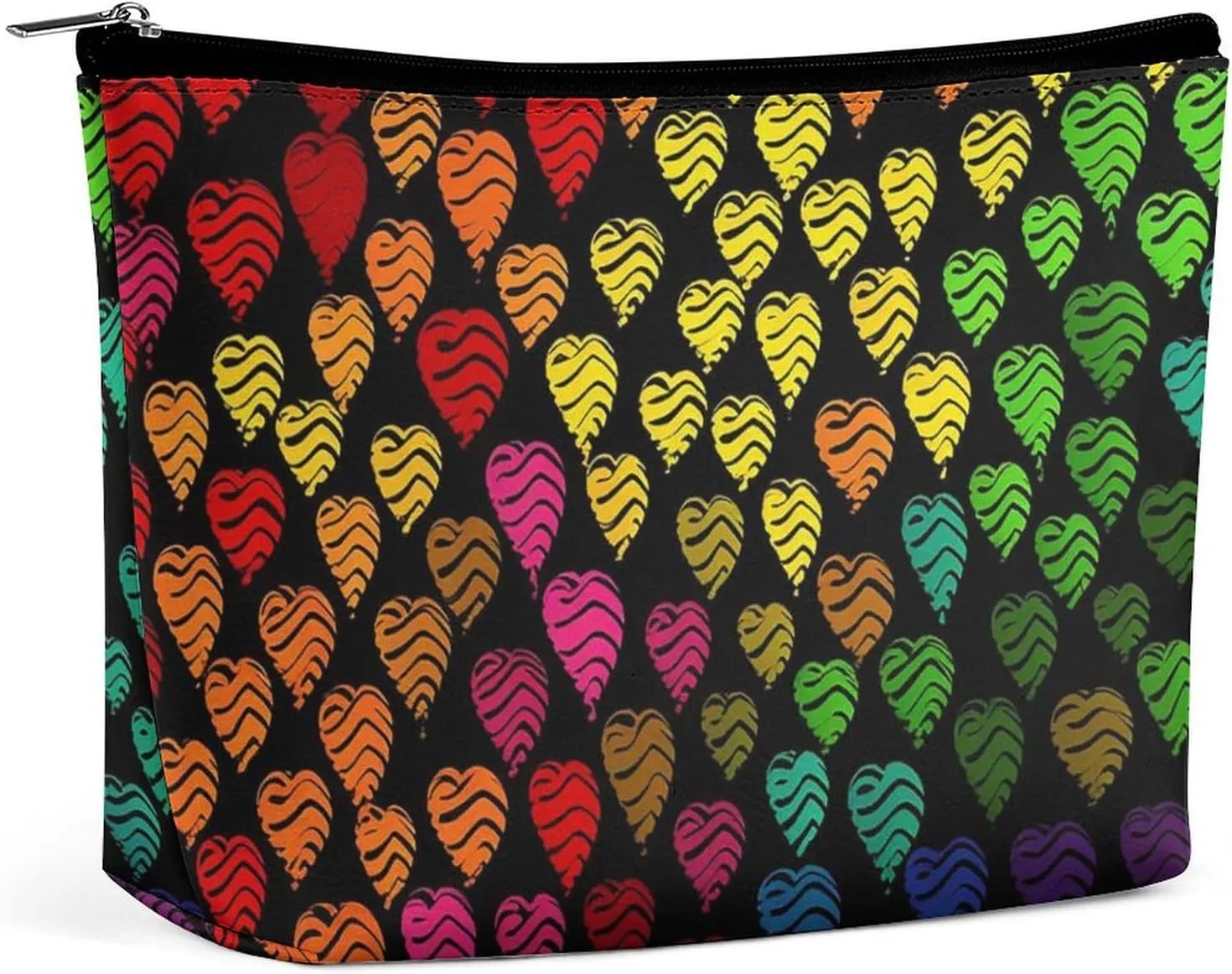 Cosmetic Bag Makeup Bags for Women Portable Makeup Bag Gay Pride Rainbow Makeup Case Travel Toiletry Bag for Travel Accessories