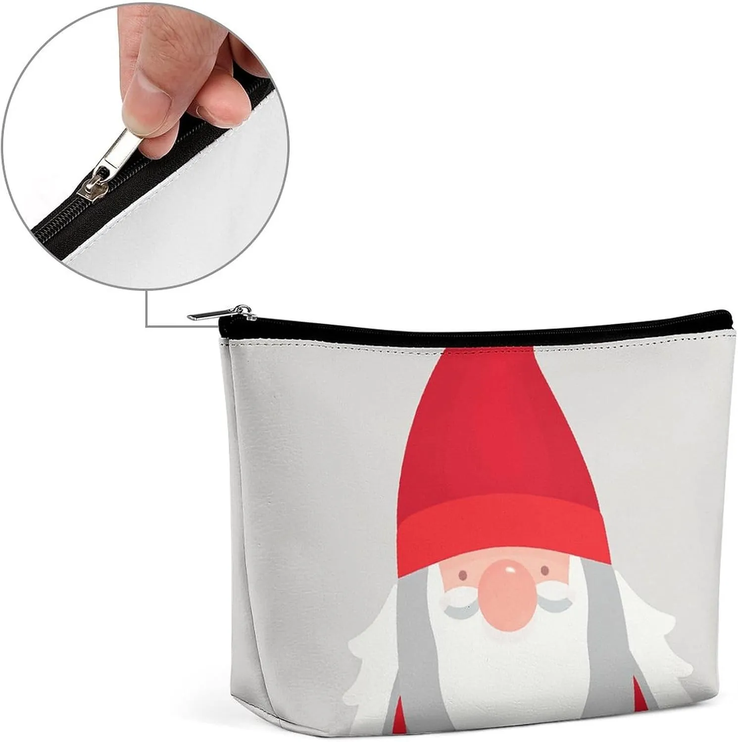 Cosmetic Bag Makeup Bags for Women Portable Makeup Bag Gnome Makeup Case Travel Toiletry Bag for Travel Accessories