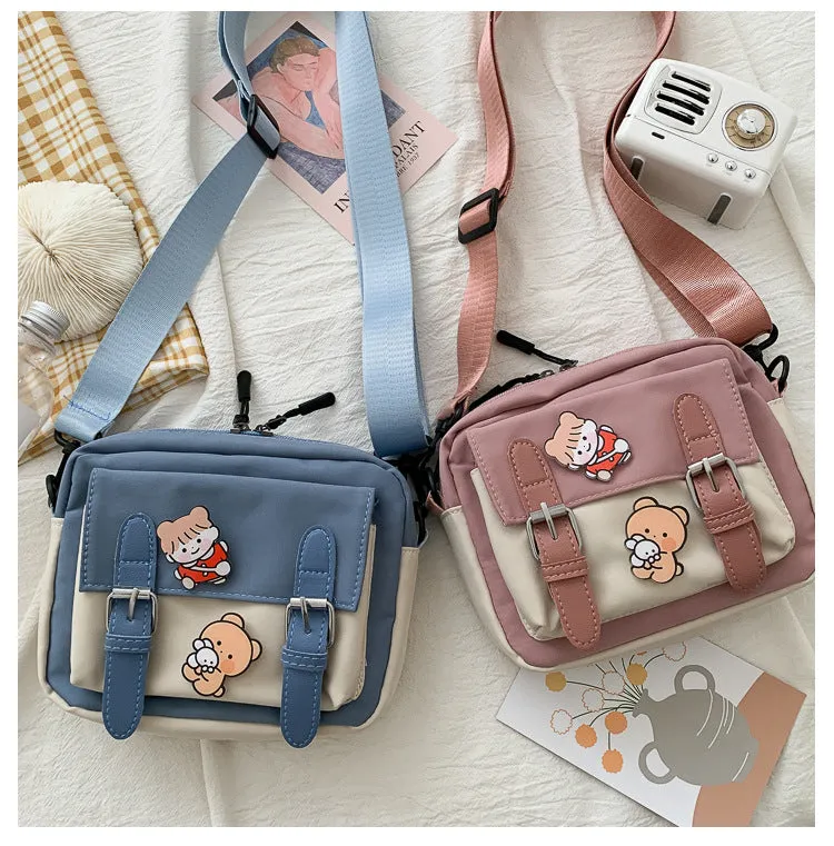 Creative Women's Cute Canvas Style Artistic Shoulder Bags