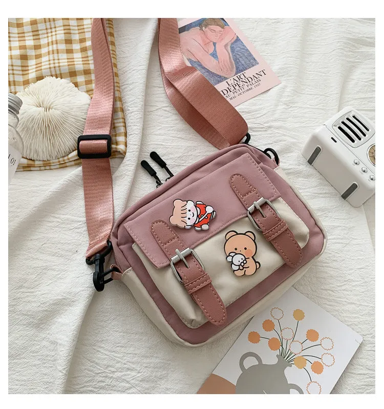 Creative Women's Cute Canvas Style Artistic Shoulder Bags
