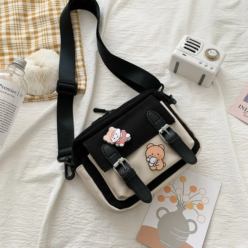 Creative Women's Cute Canvas Style Artistic Shoulder Bags