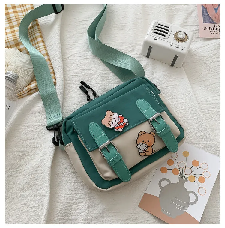 Creative Women's Cute Canvas Style Artistic Shoulder Bags