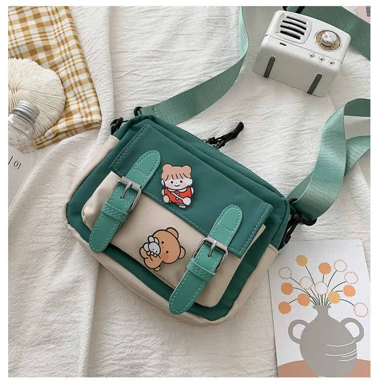 Creative Women's Cute Canvas Style Artistic Shoulder Bags