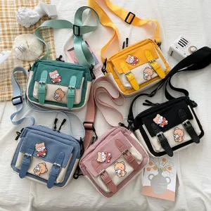 Creative Women's Cute Canvas Style Artistic Shoulder Bags