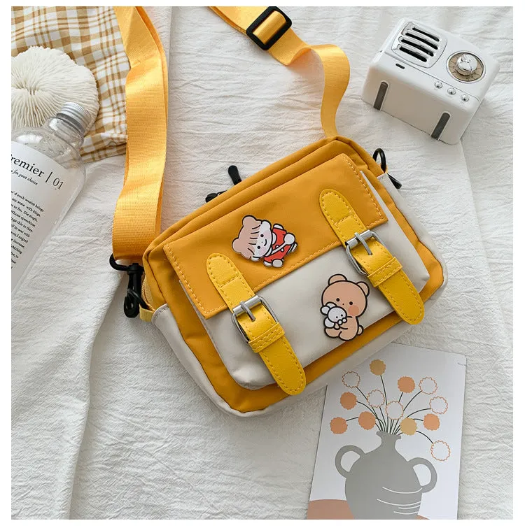Creative Women's Cute Canvas Style Artistic Shoulder Bags