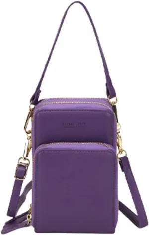 Crossbody Bags for Women Leather Shoulder Bag Cell Phone Small Wallet Purse