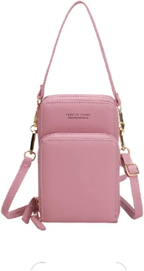 Crossbody Bags for Women Leather Shoulder Bag Cell Phone Small Wallet Purse