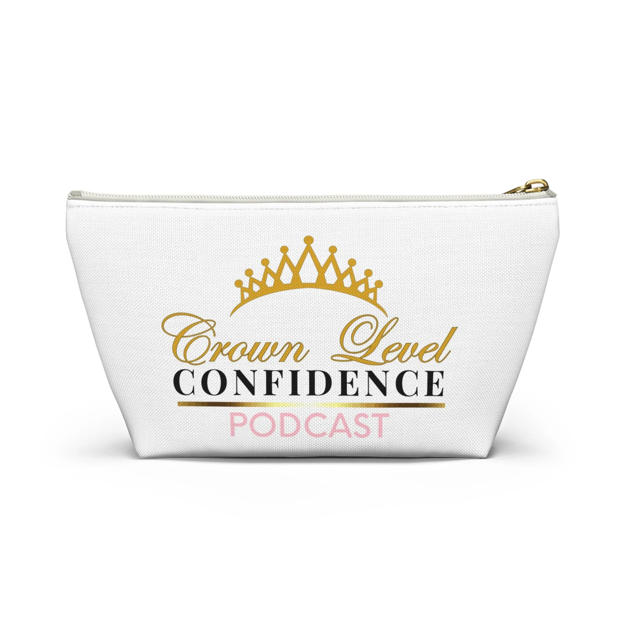 Crown Level Confidence Accessory Pouch w T-bottom