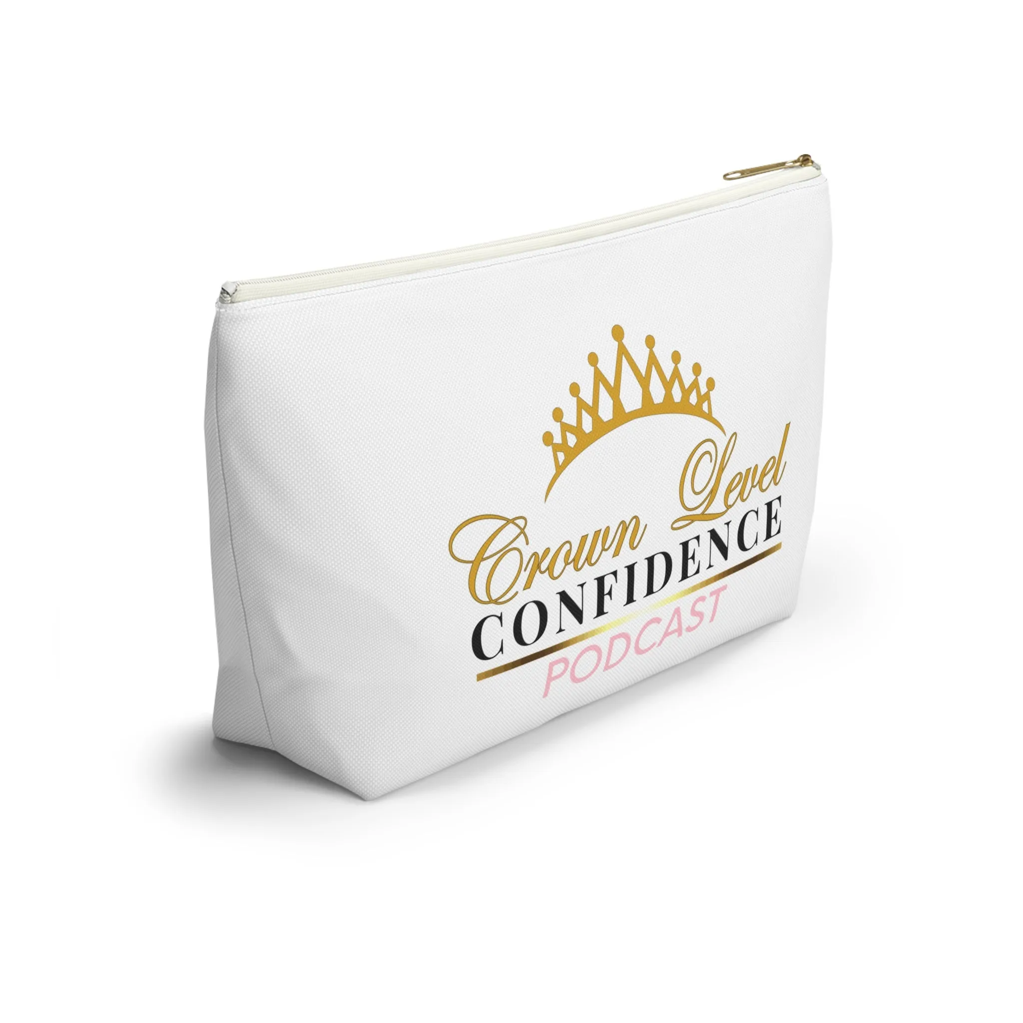 Crown Level Confidence Accessory Pouch w T-bottom