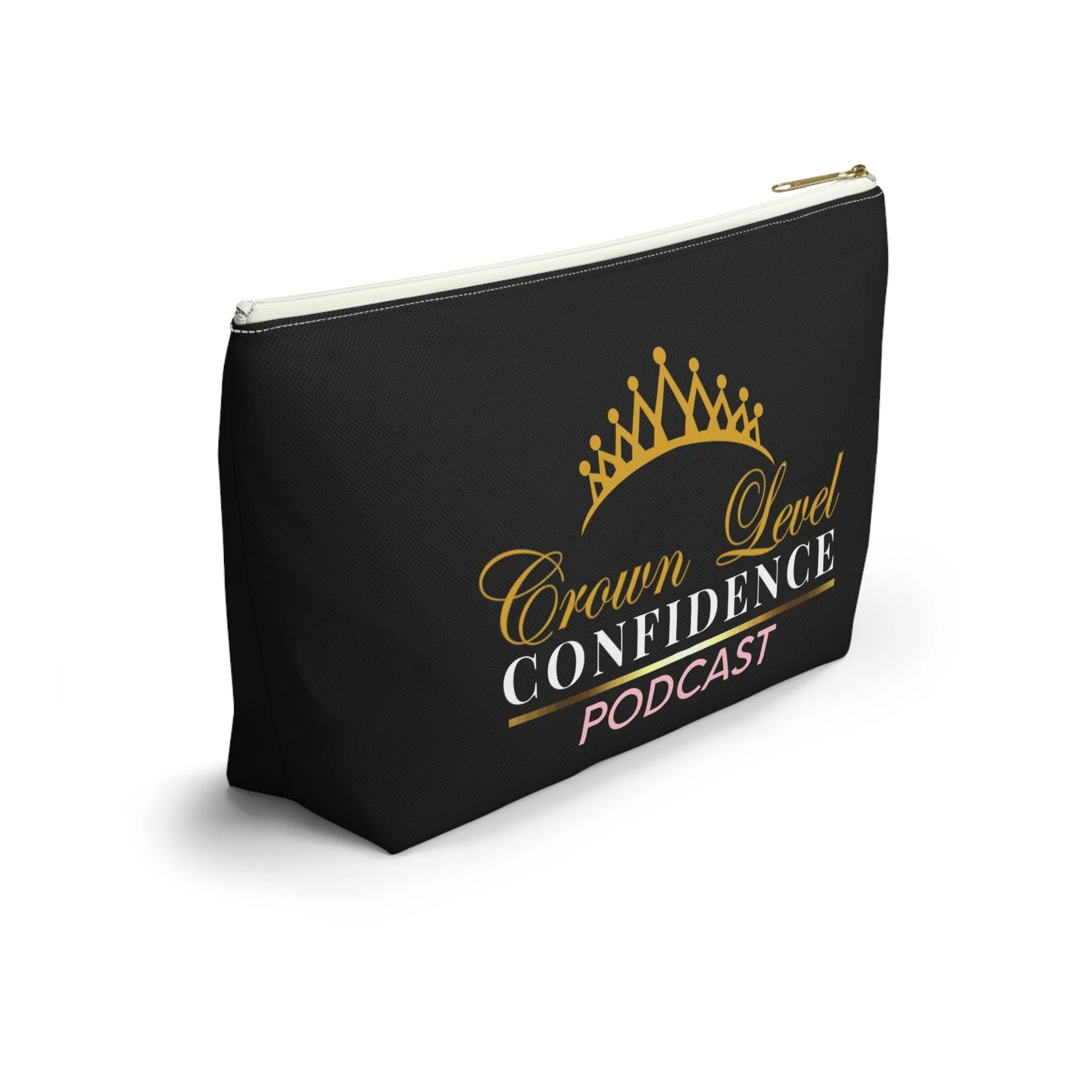 Crown Level Confidence Accessory Pouch w T-bottom