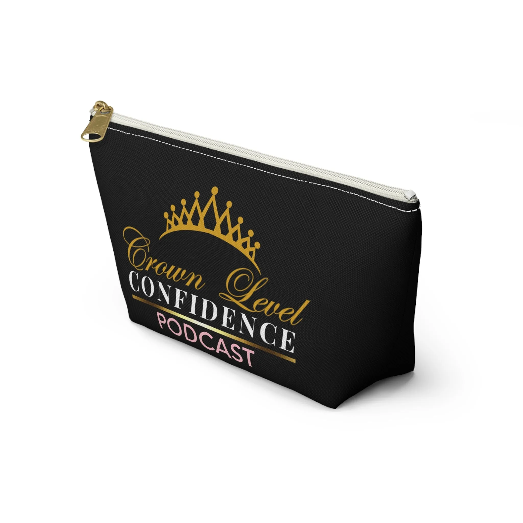 Crown Level Confidence Accessory Pouch w T-bottom