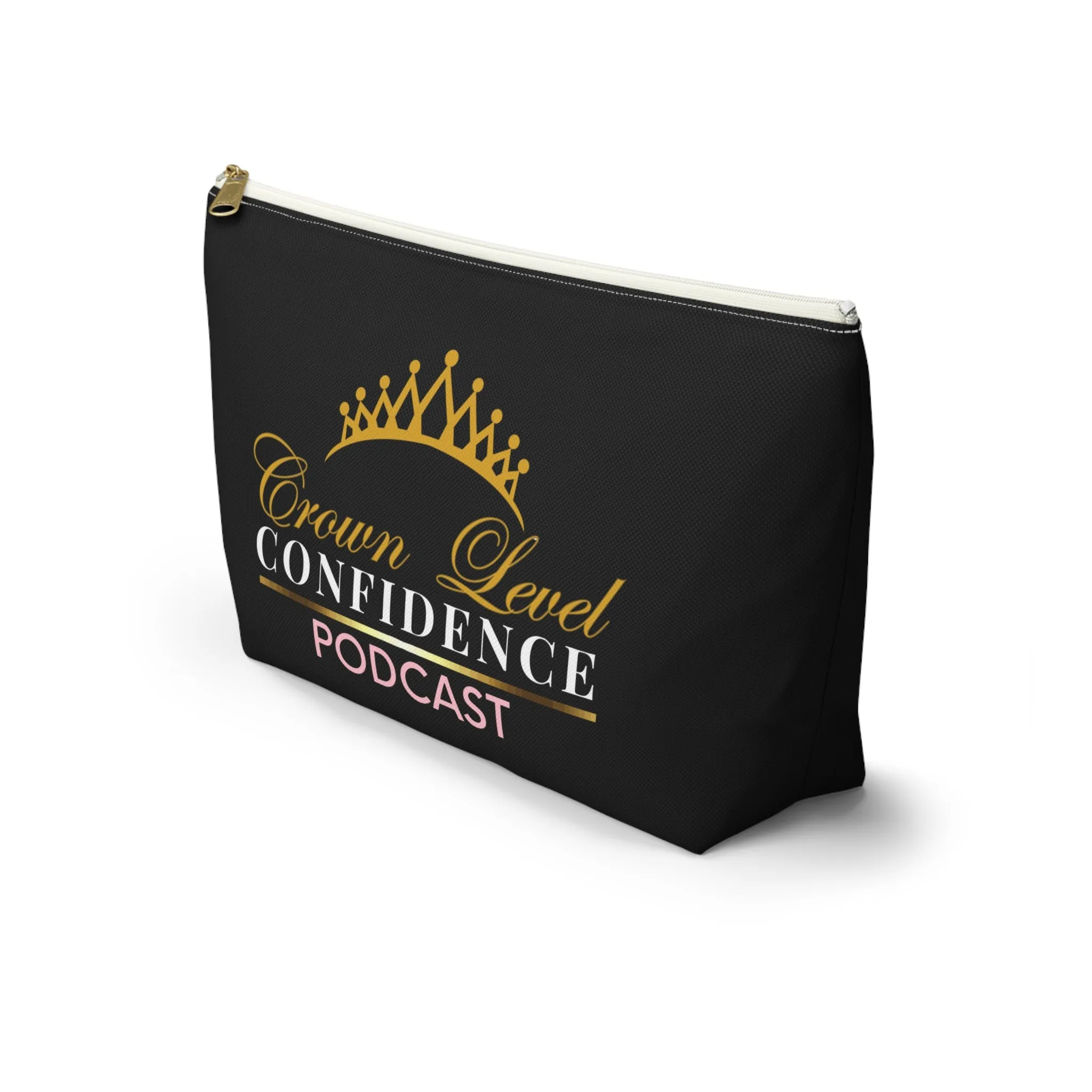 Crown Level Confidence Accessory Pouch w T-bottom