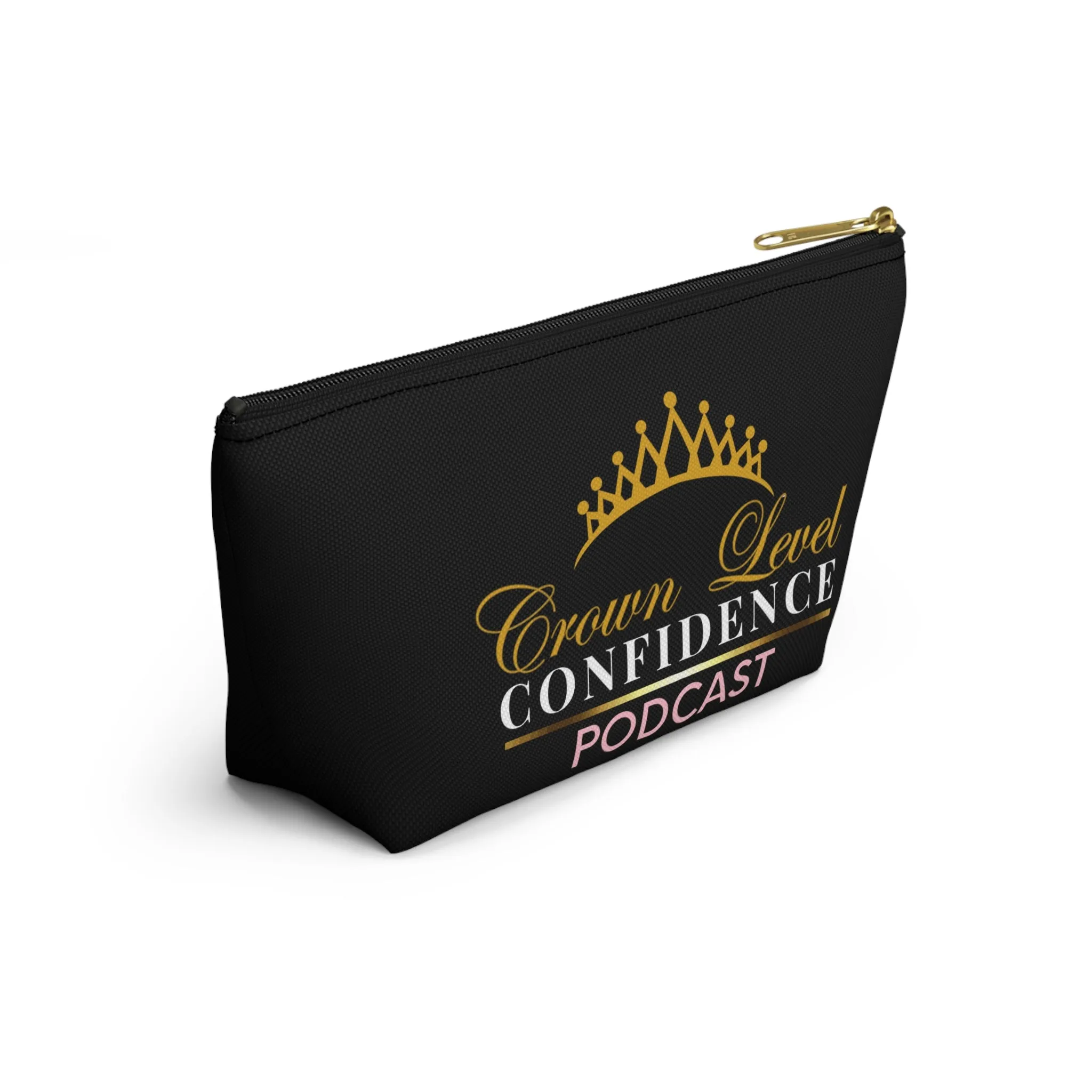 Crown Level Confidence Accessory Pouch w T-bottom