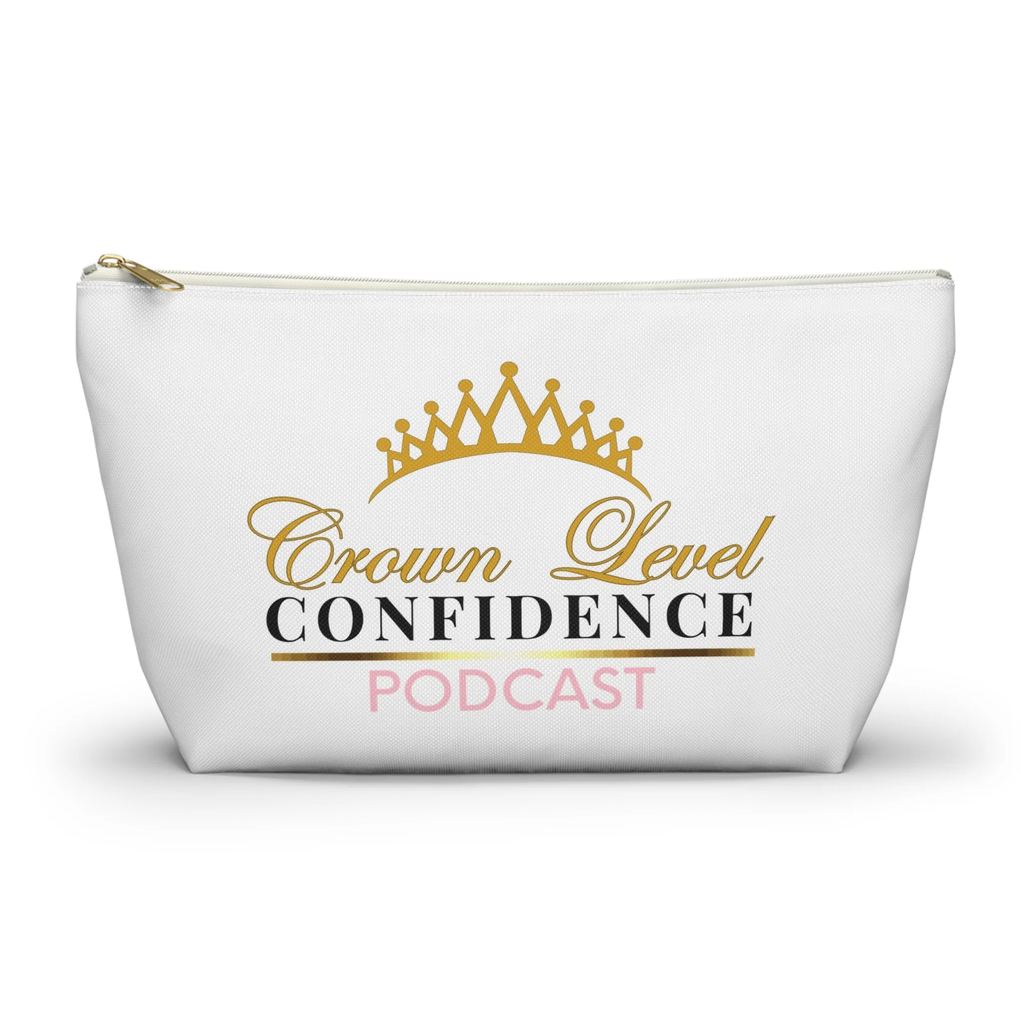 Crown Level Confidence Accessory Pouch w T-bottom