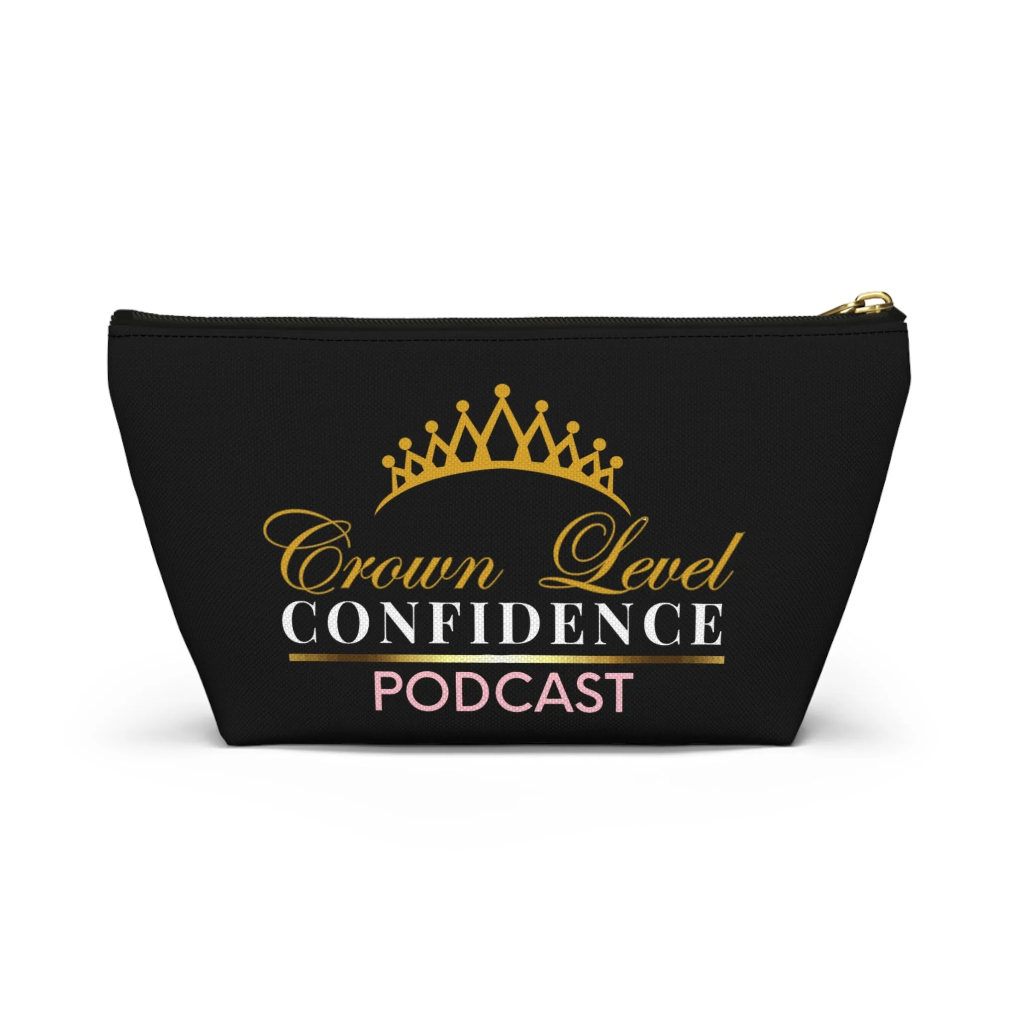 Crown Level Confidence Accessory Pouch w T-bottom