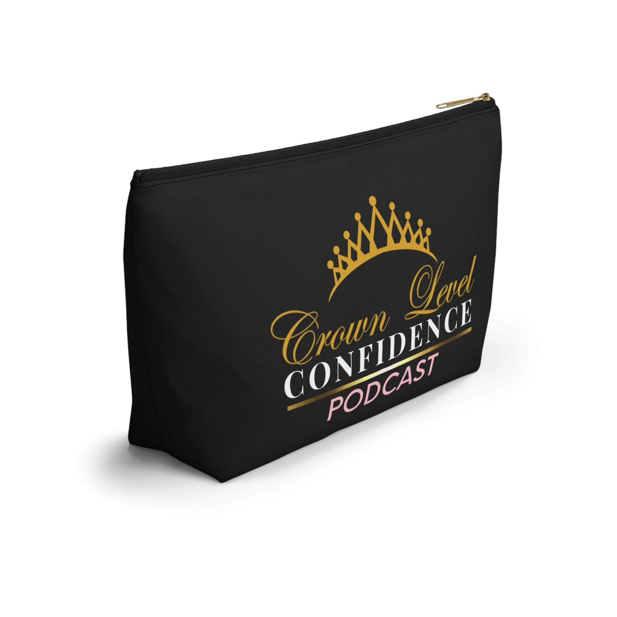 Crown Level Confidence Accessory Pouch w T-bottom