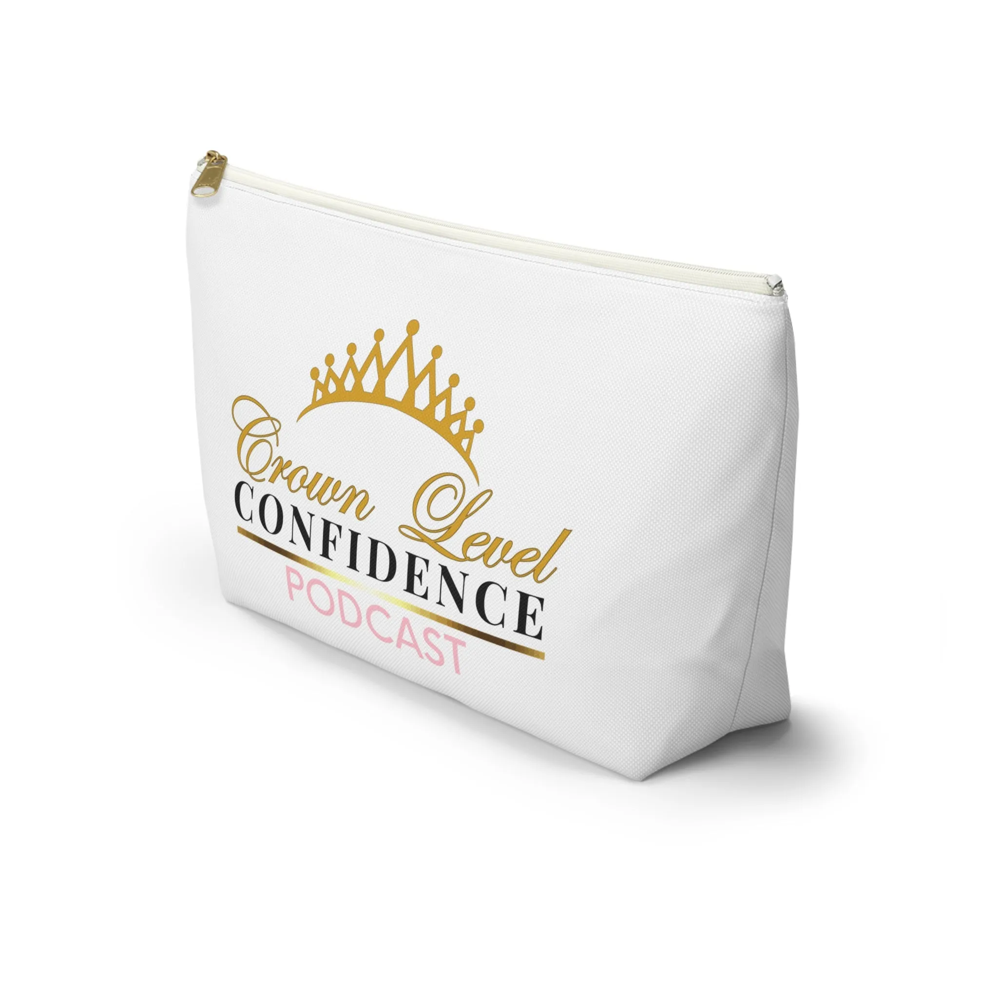 Crown Level Confidence Accessory Pouch w T-bottom