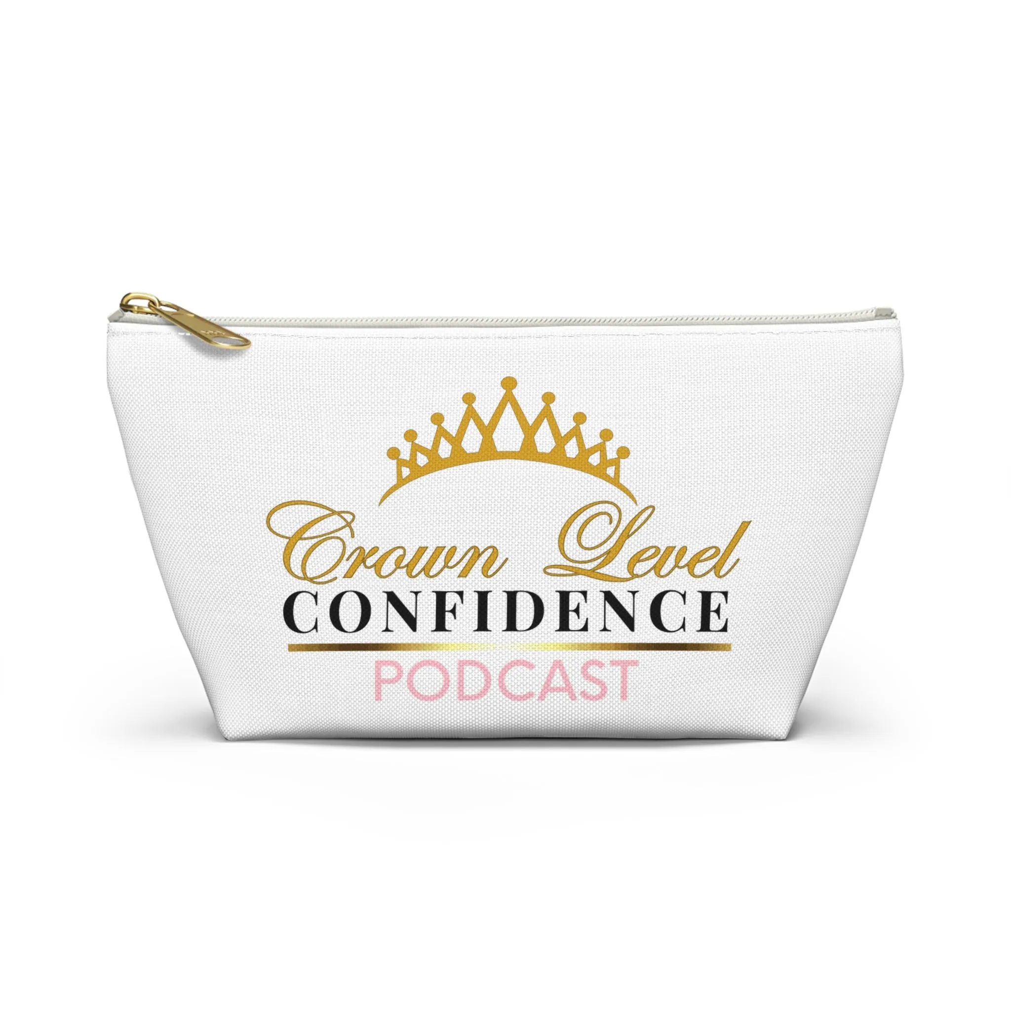 Crown Level Confidence Accessory Pouch w T-bottom