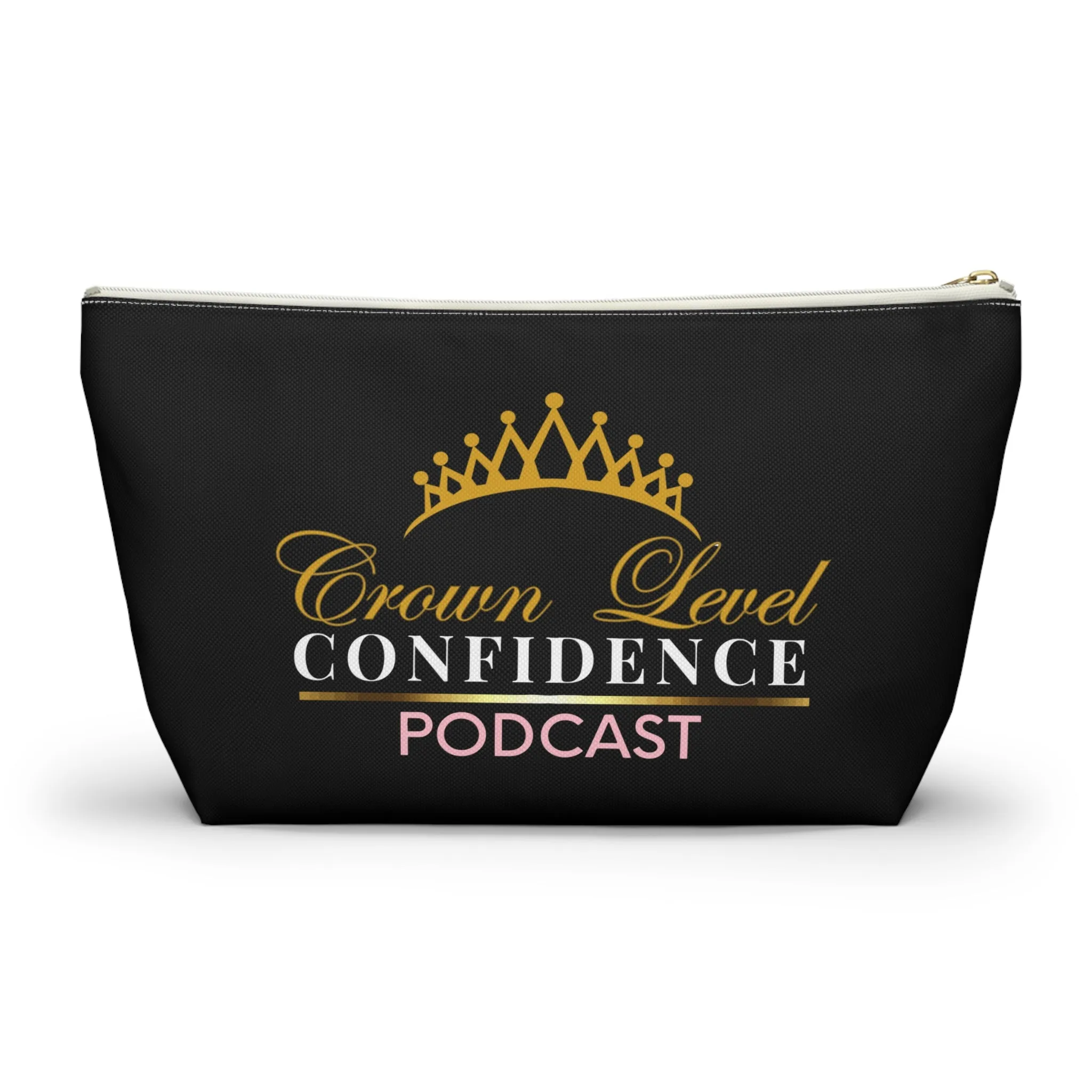 Crown Level Confidence Accessory Pouch w T-bottom
