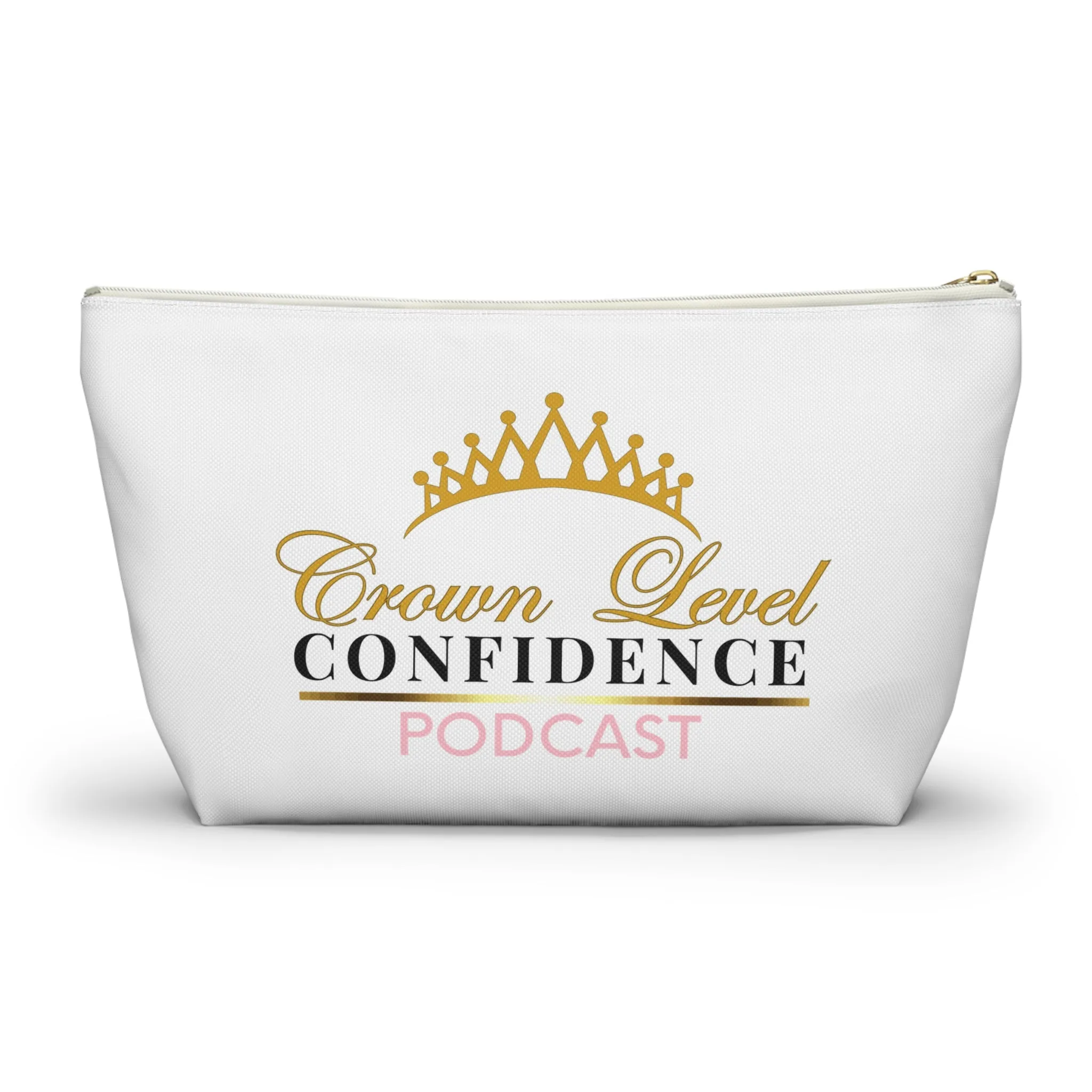 Crown Level Confidence Accessory Pouch w T-bottom