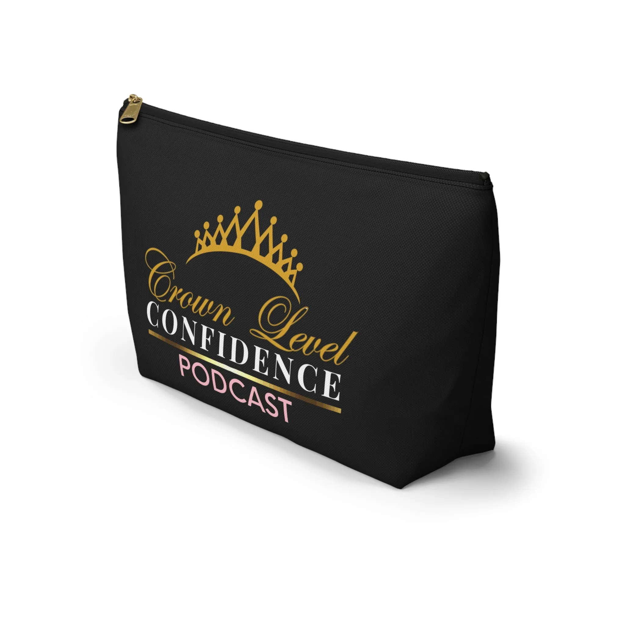 Crown Level Confidence Accessory Pouch w T-bottom