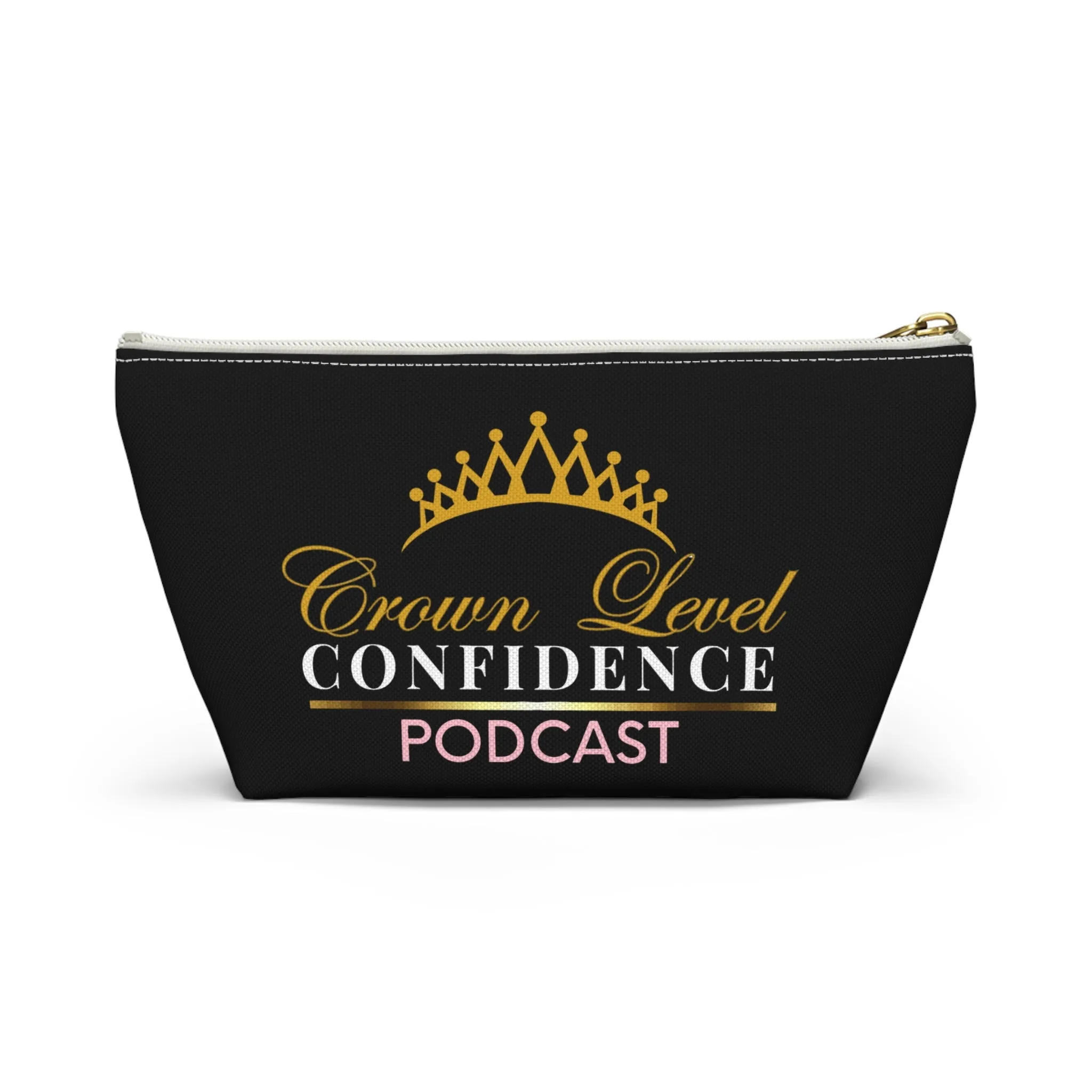 Crown Level Confidence Accessory Pouch w T-bottom