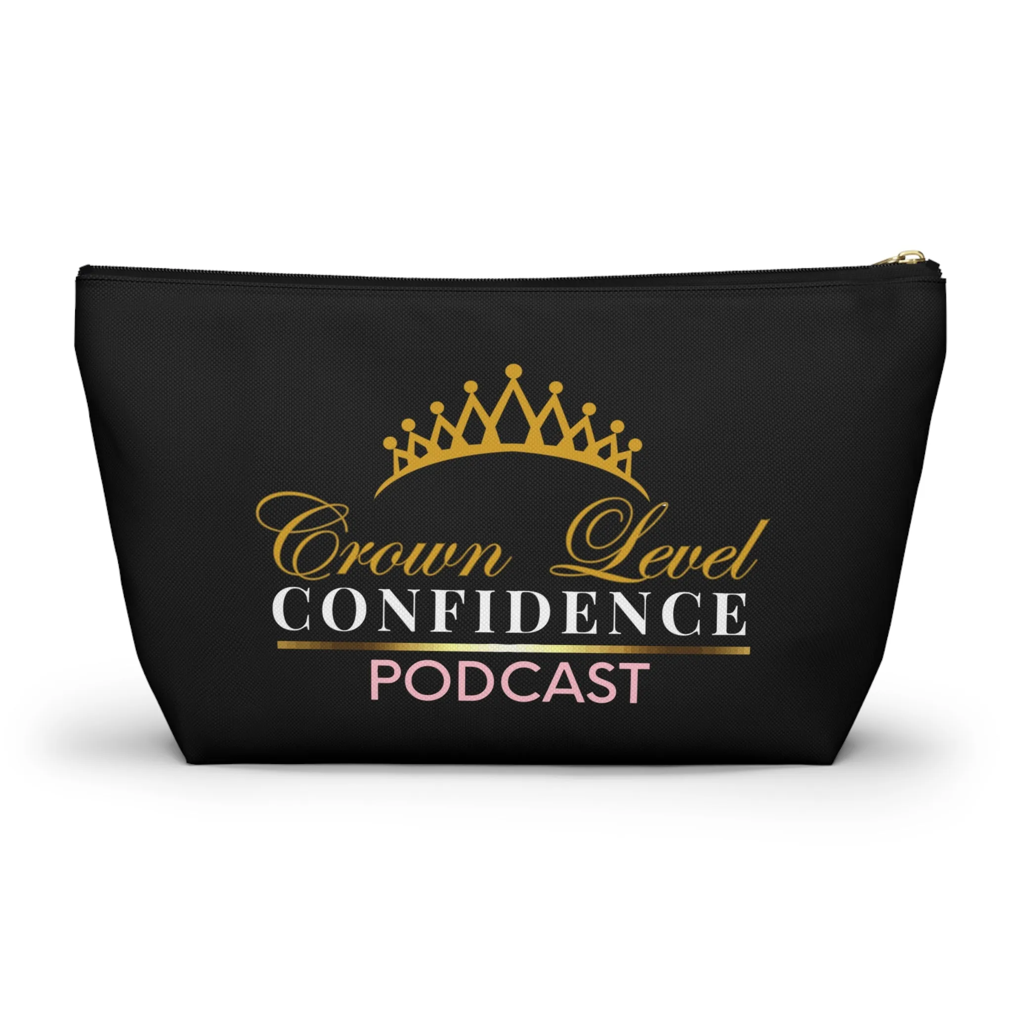 Crown Level Confidence Accessory Pouch w T-bottom