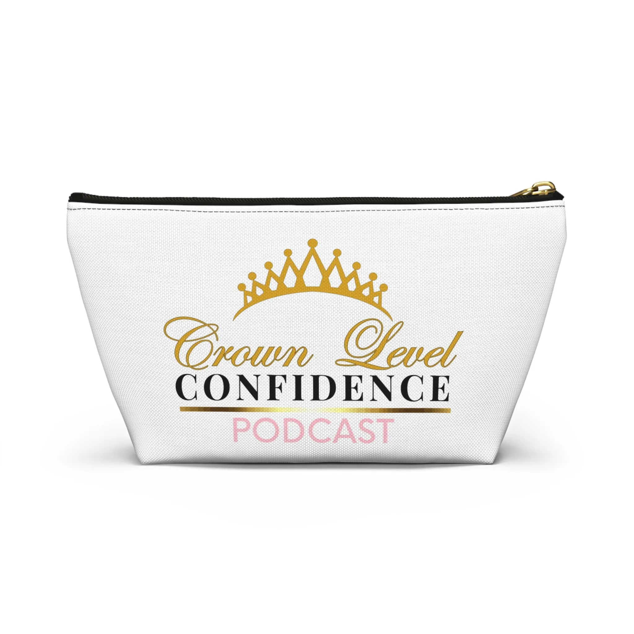 Crown Level Confidence Accessory Pouch w T-bottom