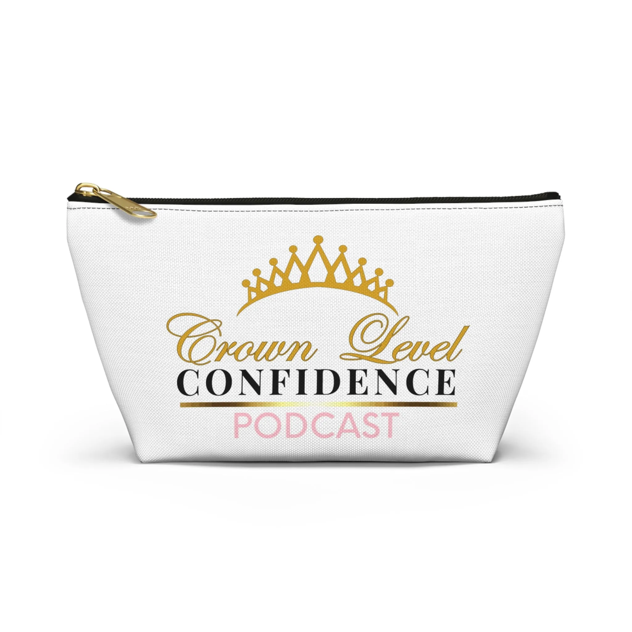 Crown Level Confidence Accessory Pouch w T-bottom