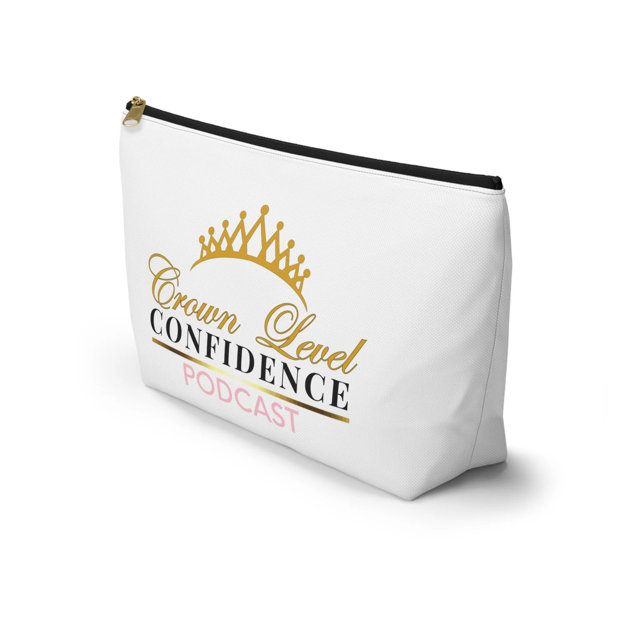 Crown Level Confidence Accessory Pouch w T-bottom