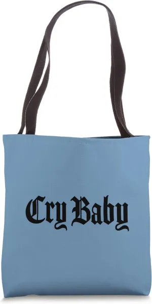 CRY BABY Old English Design Tote Bag