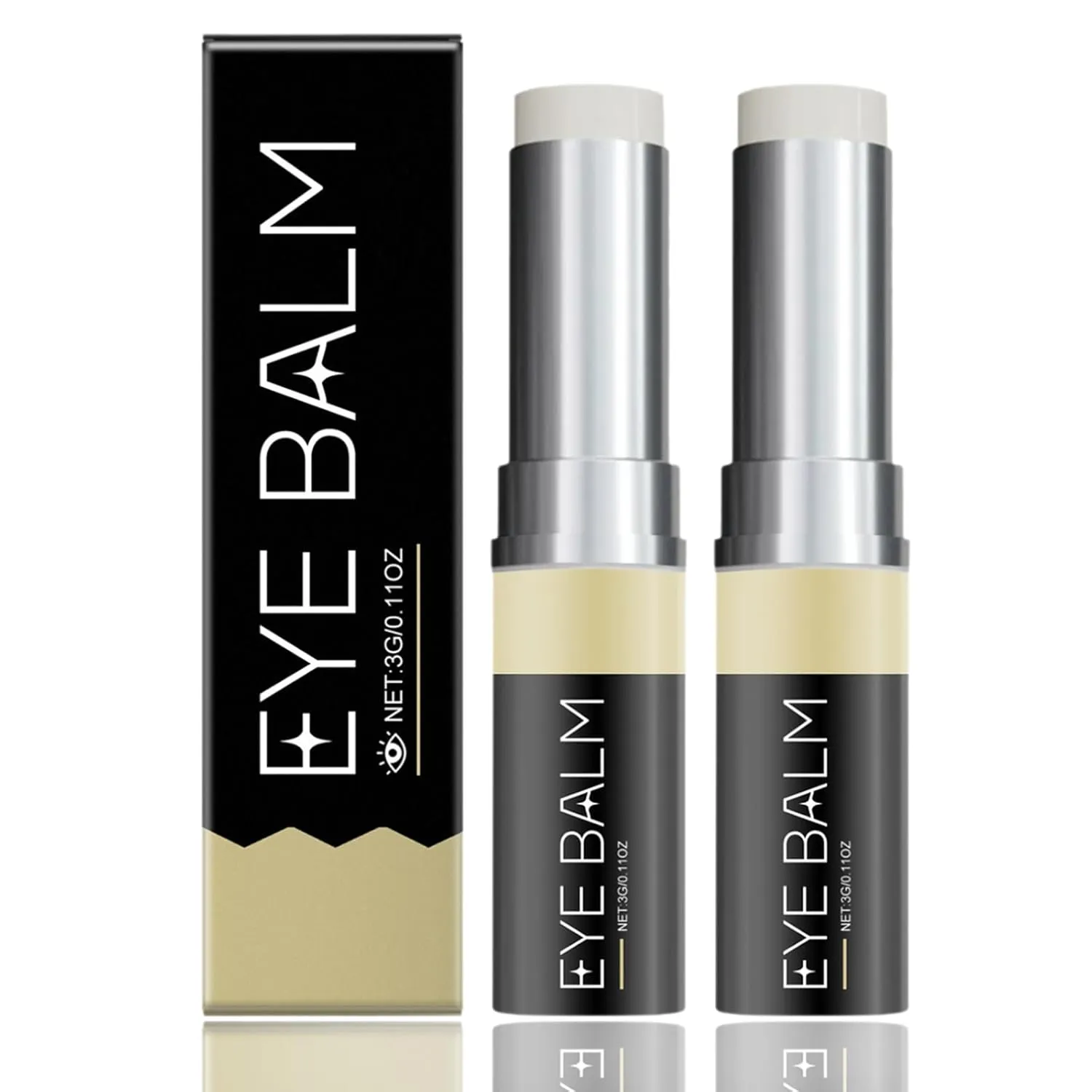 Cumabalm for Eye Bags, Cumabalm for Eyes, Erases Eye Bags, Under-Eyes Hydration, Smooths Wrinkles & Fine Lines (2 PCS)