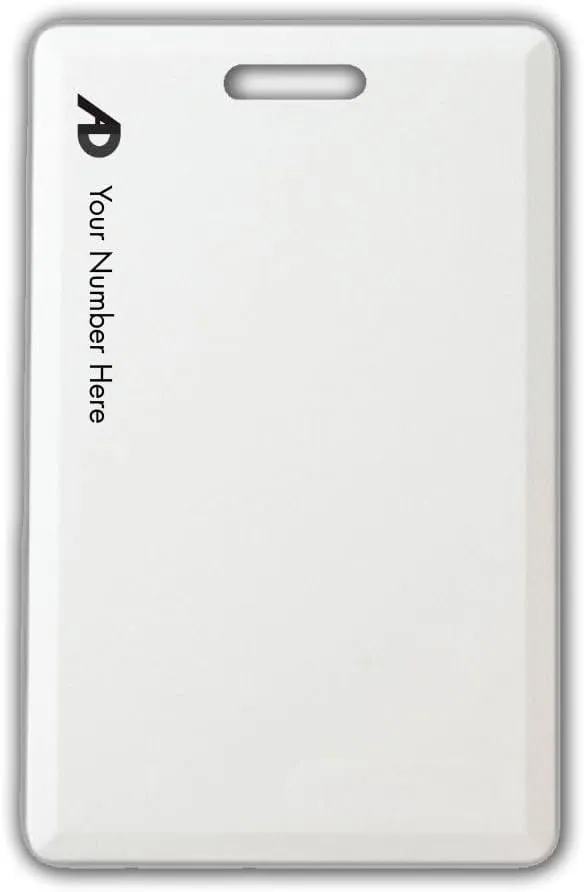 Custom Same Day 37 Bit Clamshell Cards Compatible with P10004 125 kHz Proximity Readers (25 Pack) | Replaces HID 1326 ProxCard II - Choose Your Facility and Range