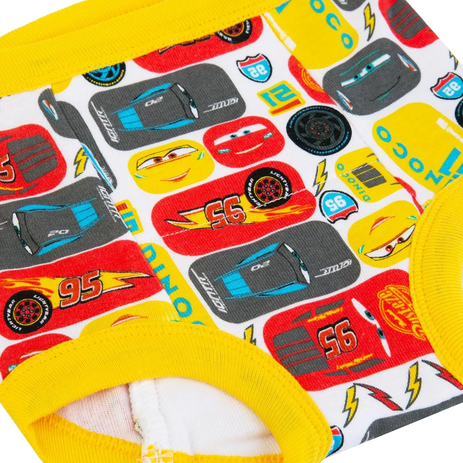 Disney Boys' Pixar Cars Toddler Potty Training Pant and Starter Kit with Stickers & Tracking Chart Sizes 18m, 2t, 3t, 4t