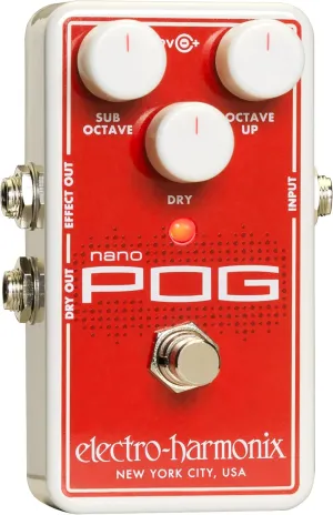 Electro-Harmonix Nano POG Polyphonic Octave Generator Pedal