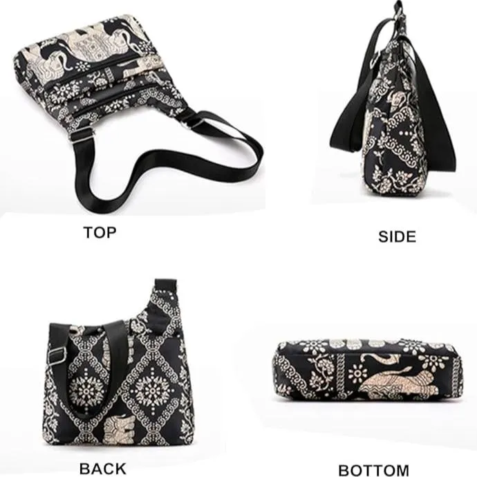 Emilio | Multi-Pocket Travel Crossbody Messenger Bag