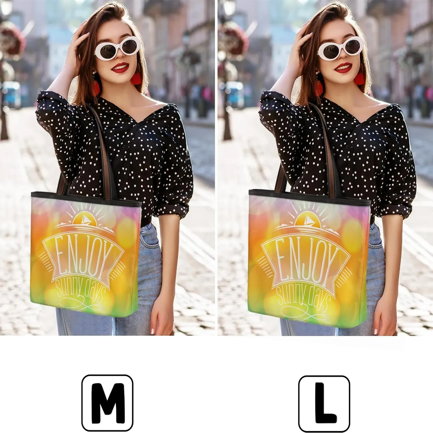 Enjoy Sunny Days Tote Bag for Women Womens Handbags Tote Bag for Work Shopping Travel Beach