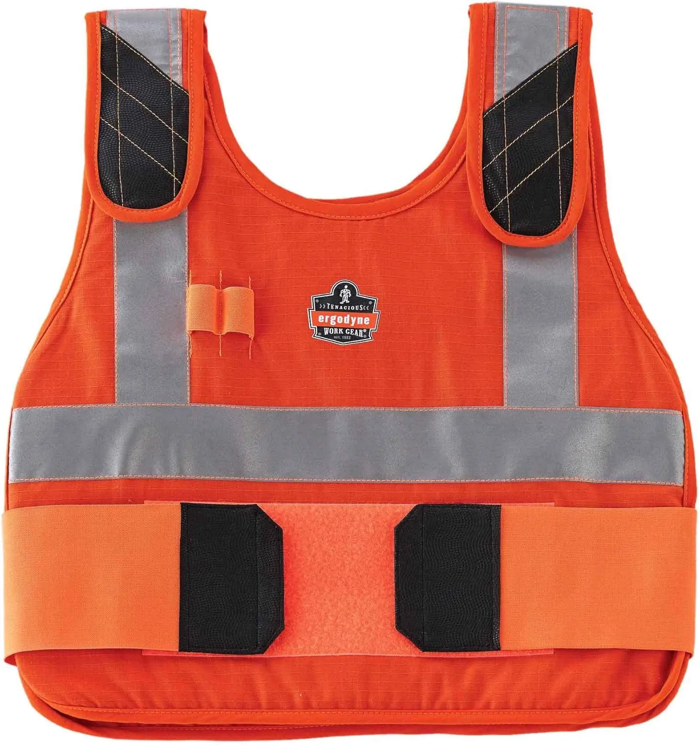 Ergodyne unisex adult   Premium FR Phase Change Cooling Vest Packs, Orange, Small-Medium US