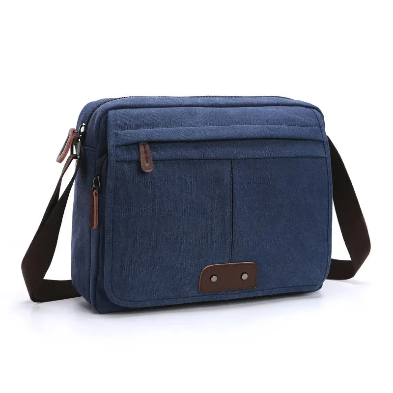 Ethan | Vintage Canvas Men's Messenger Bag