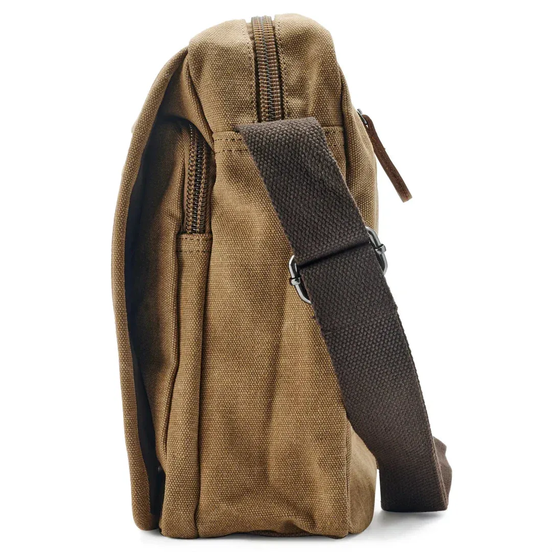 Ethan | Vintage Canvas Men's Messenger Bag
