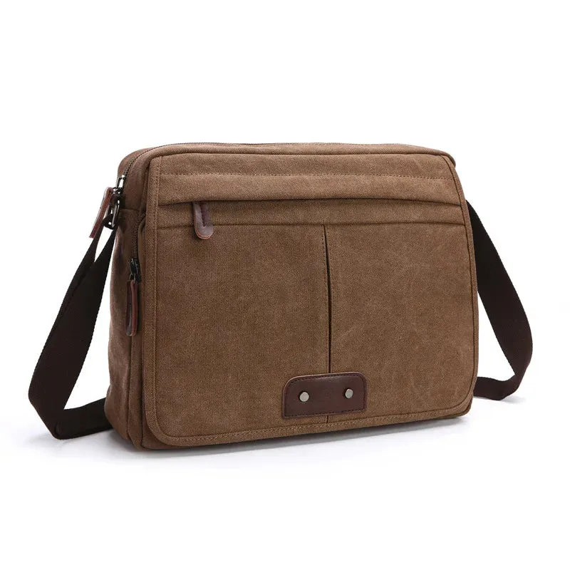 Ethan | Vintage Canvas Men's Messenger Bag