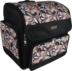 Everything Mary Wheeled Scrapbook Tote for Scrapbooking & Art - Travel Organizer Storage Bin for Paper, Glue, Tape