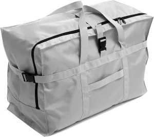 Extra Large Travel Duffel Bag with Trolley Sleeve Weekender Overnight Carry On Checked Luggage Bag Oversized Carry On Checked Luggage Bag Hospital Bag Tote Handbag Bag Anti Theft Travel Tote 28'',120L